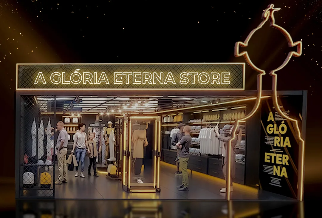 A Glória Eterna Store - Loja Pop-Up Shopping Eldorado São Paulo
