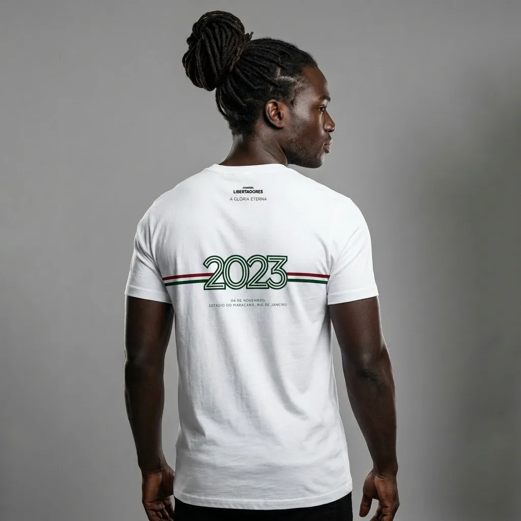 Camiseta Unissex Branca Campeão