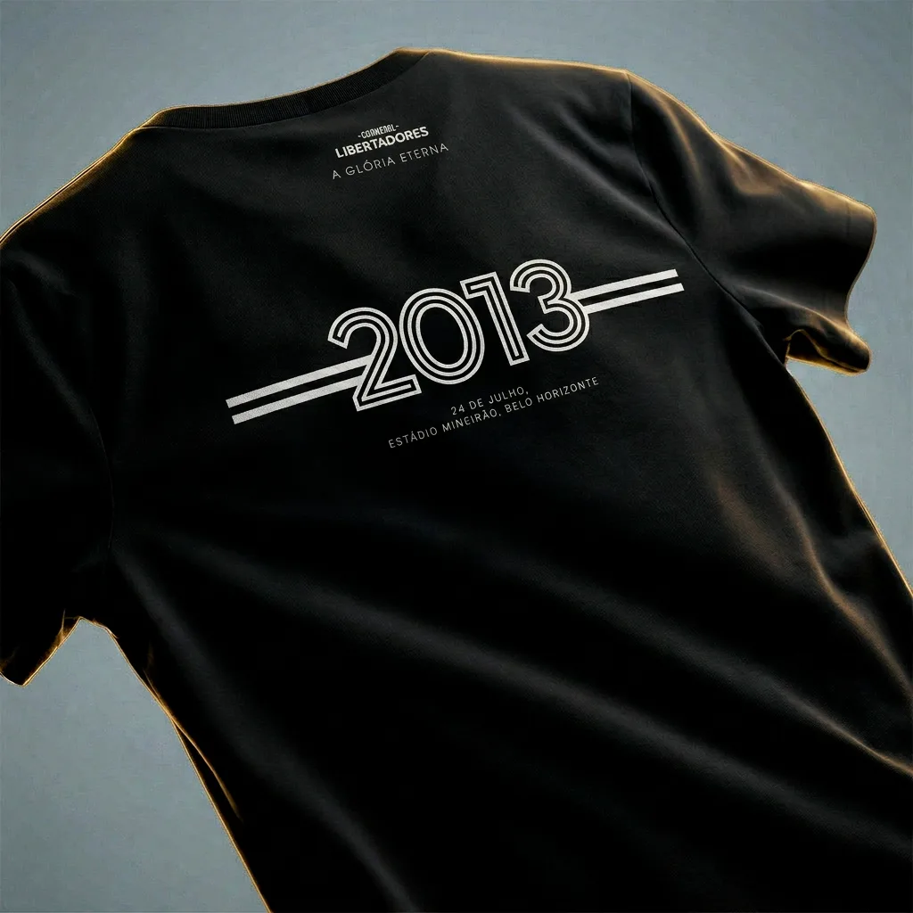 Camiseta Unissex Preta Campeão