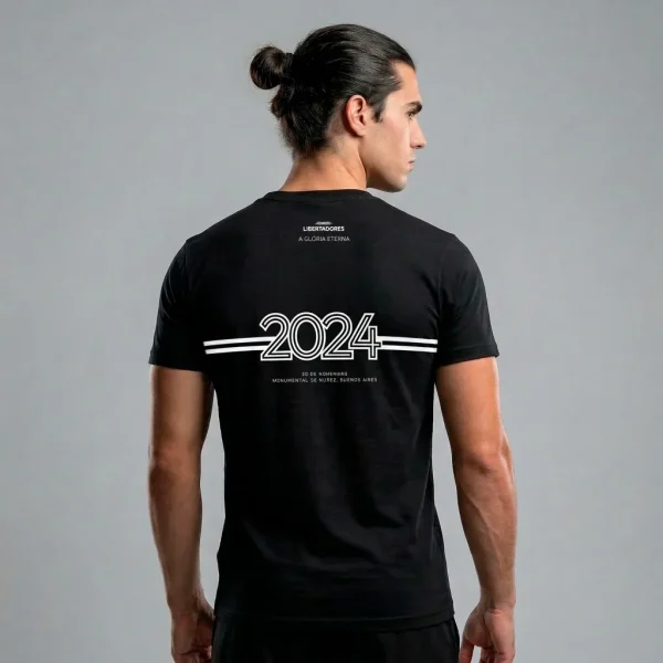 Camiseta Unissex Preta Campeão