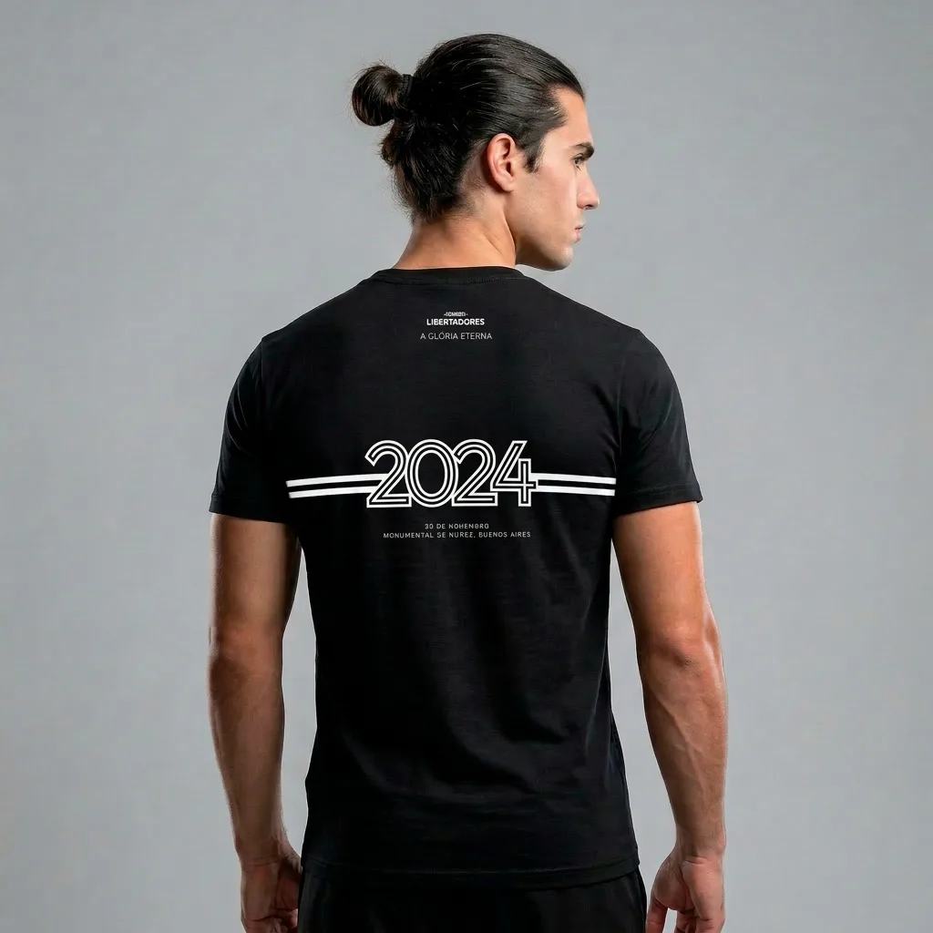 Camiseta Unissex Preta Campeão