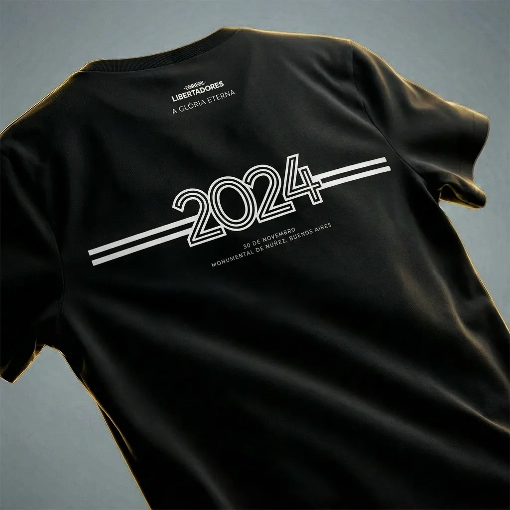 Camiseta Unissex Preta Campeão