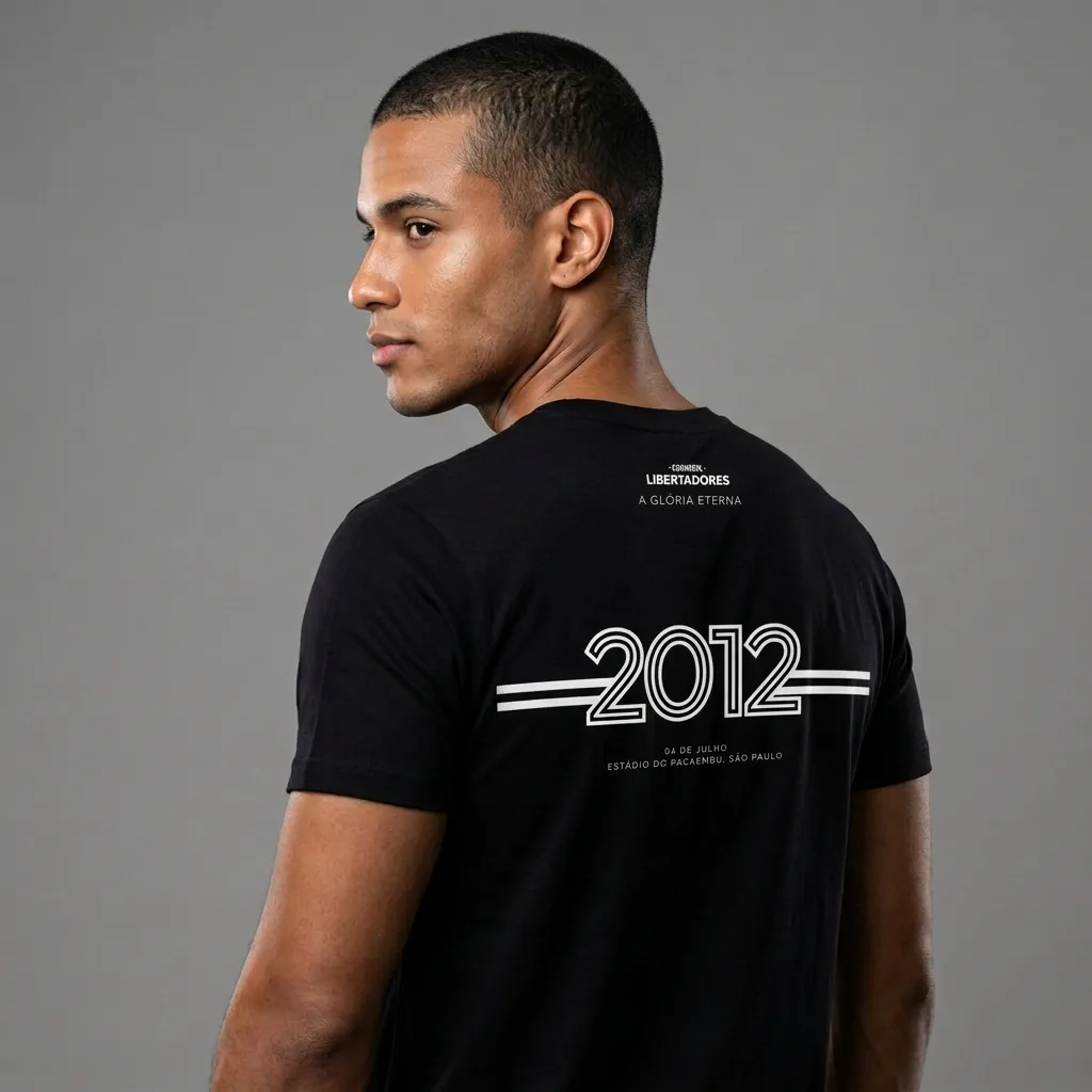 Camiseta Unissex Preta Campeão