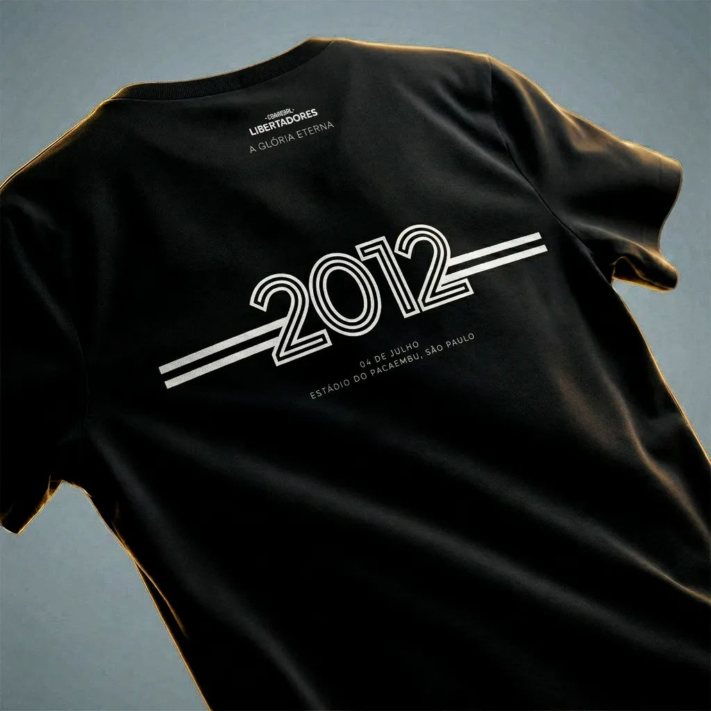 Camiseta Unissex Preta Campeão