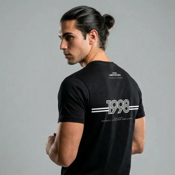 Camiseta Unissex Preta Campeão