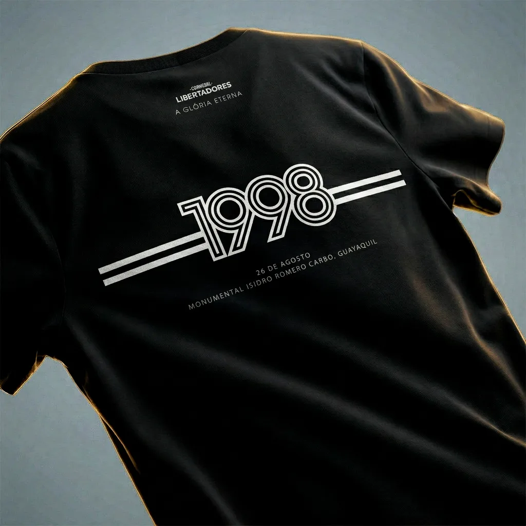 Camiseta Unissex Preta Campeão