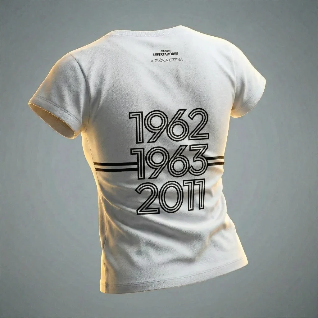 Camiseta Baby Look Branca Tricampeão