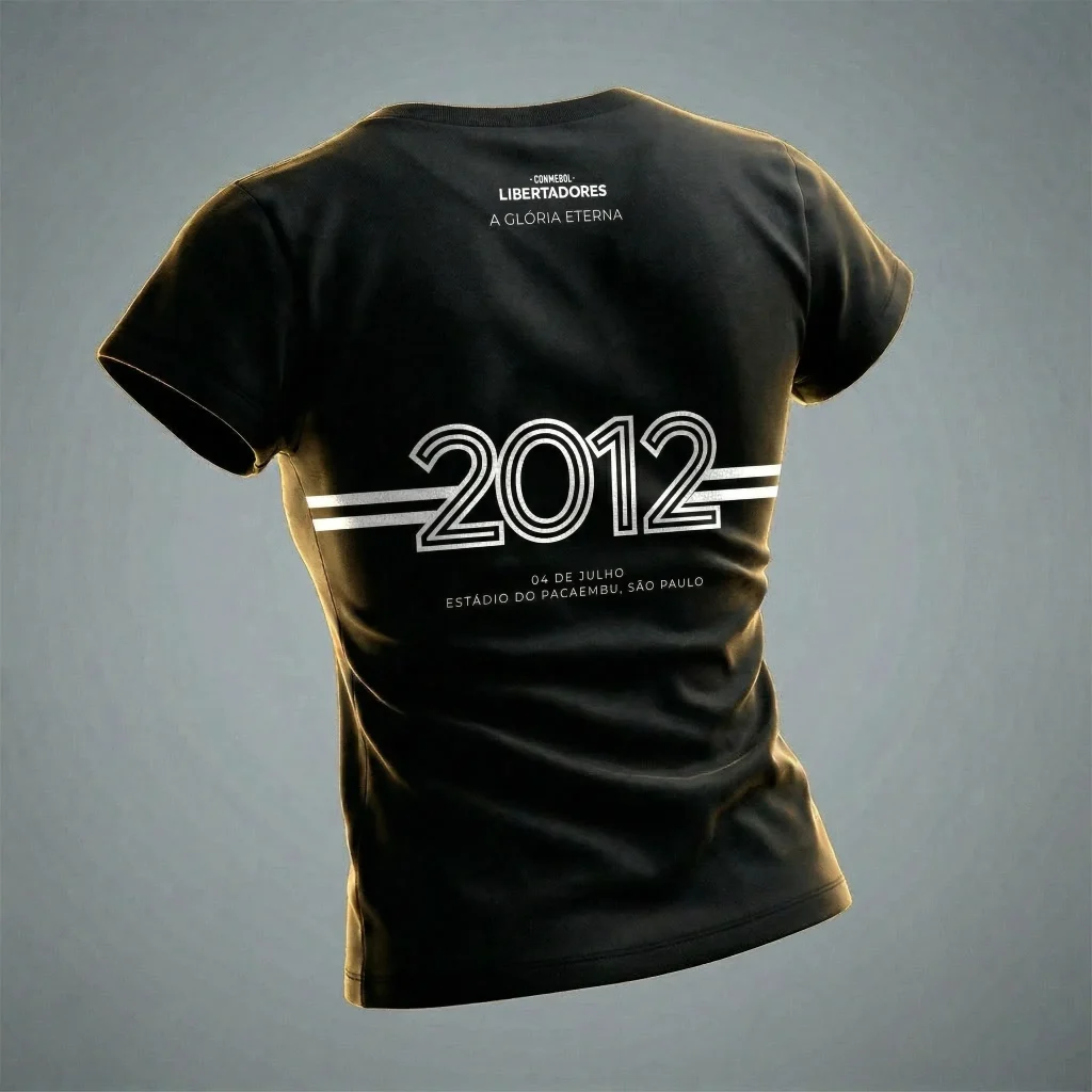 Camiseta Baby Look Preta Campeão