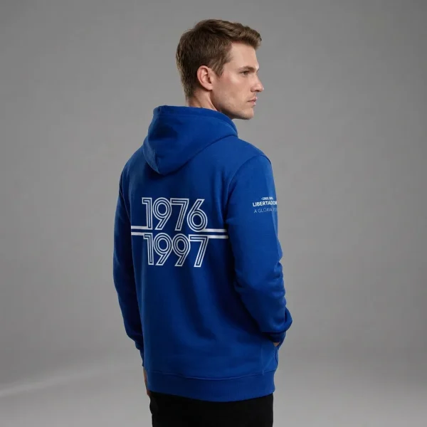 Moletom Azul Bicampeão