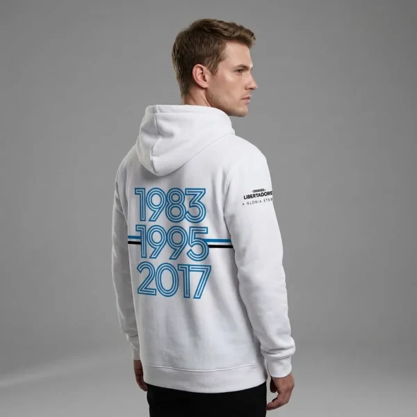 Moletom Branco Tricampeão