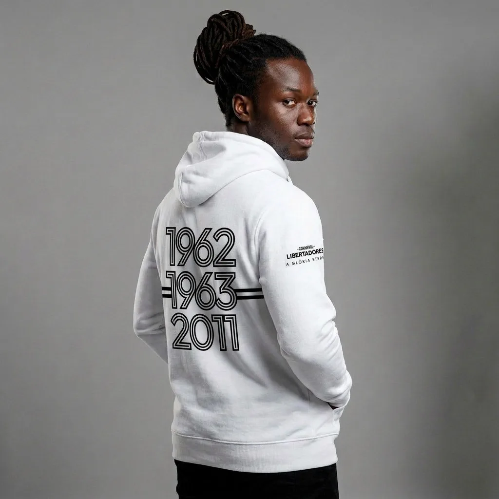 Moletom Branco Tricampeão