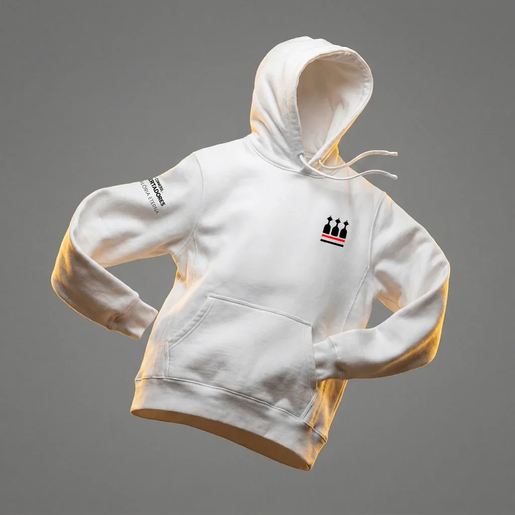 Moletom Branco Tricampeão