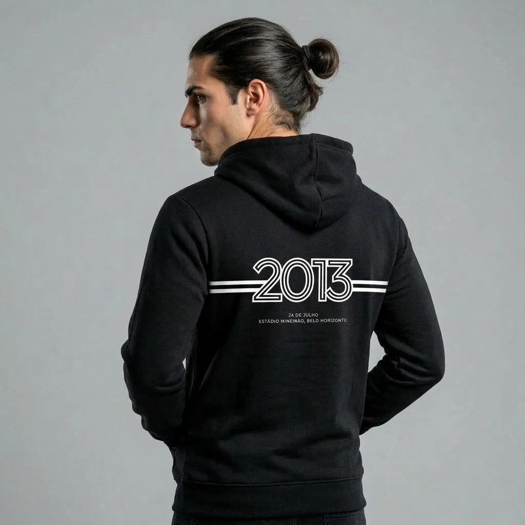 Moletom Preto Campeão