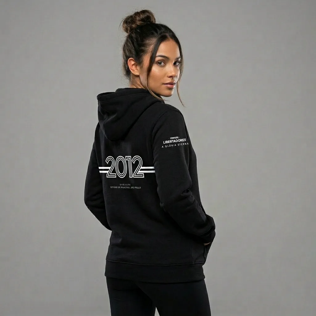 Moletom Preto Campeão