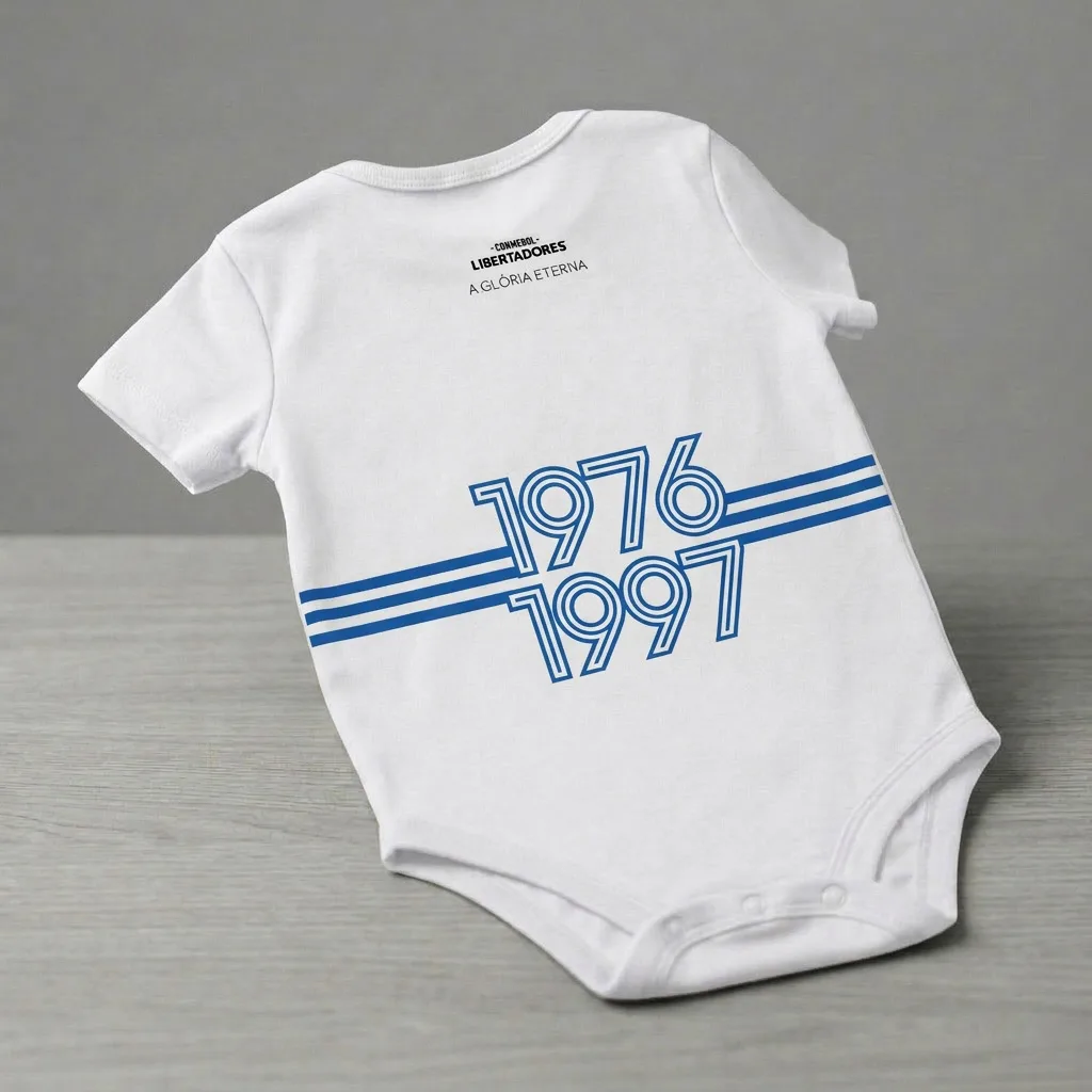 Body bebê Branco Bicampeão