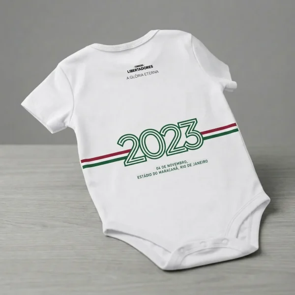 Body bebê Branco Campeão