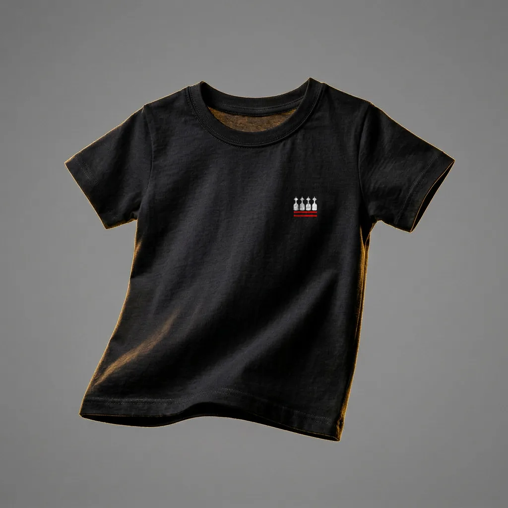 Camiseta Infantil Preta Tetracampeão