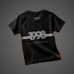 Camiseta Infantil Preta Campeão - Foto 1