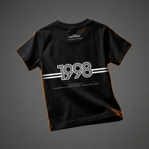 Camiseta Infantil Preta Campeão