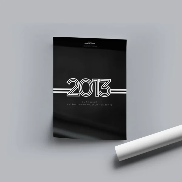 Poster Preto Campeão