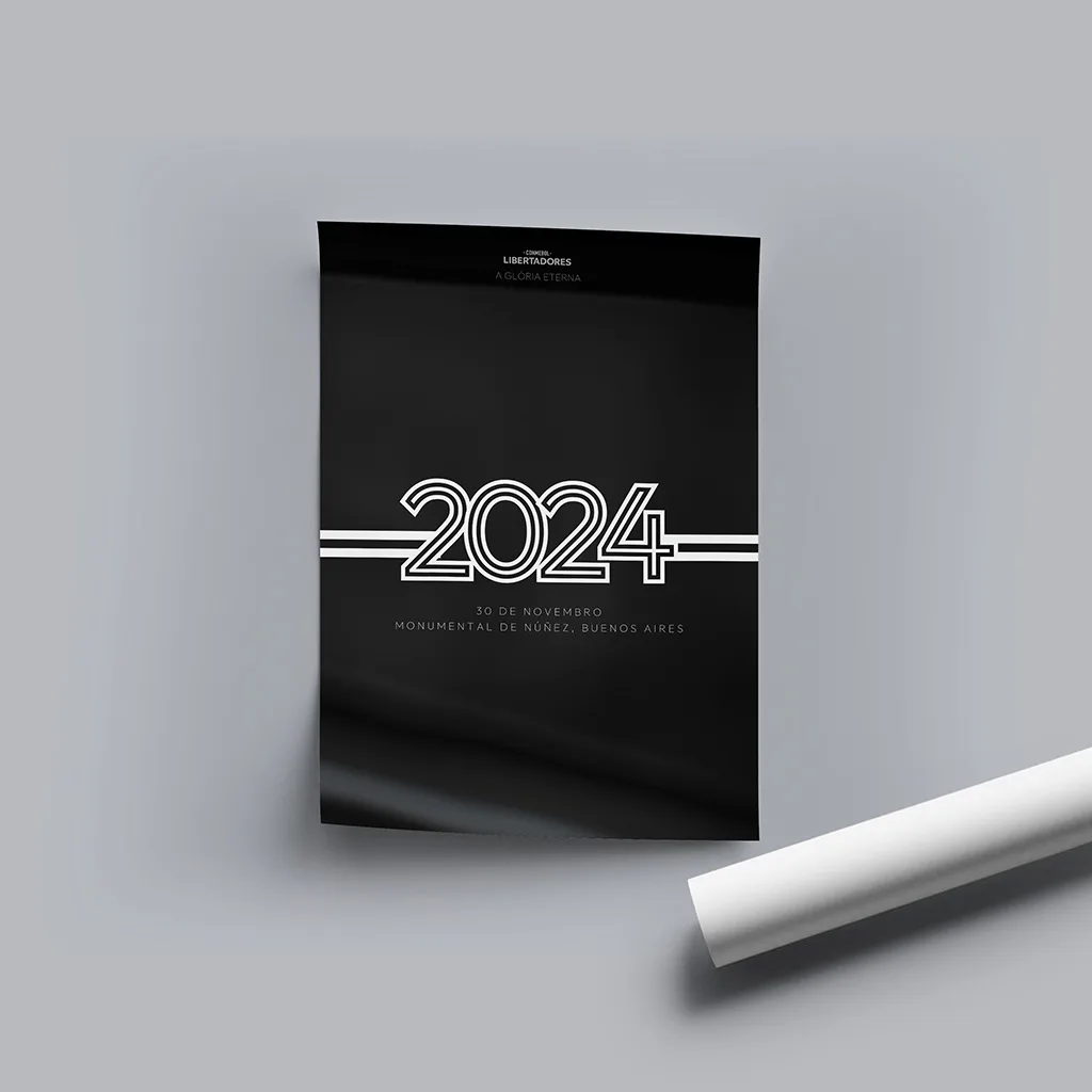 Poster Preto Campeão