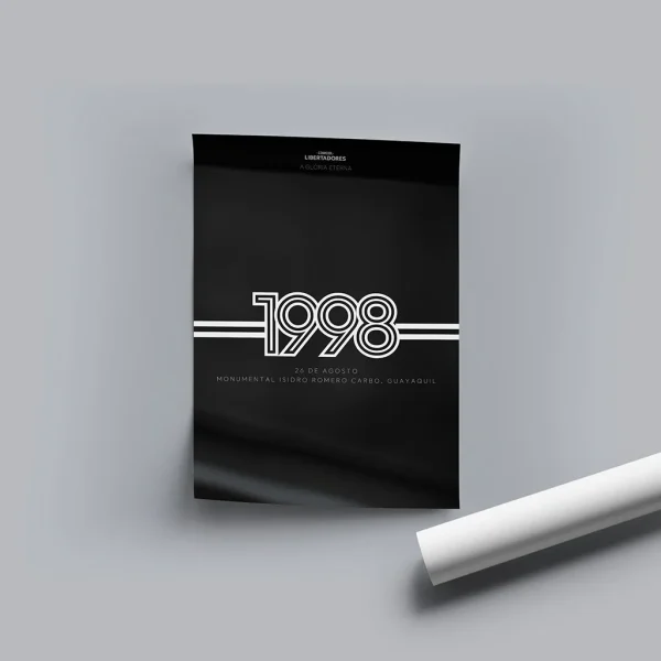 Poster Preto Campeão