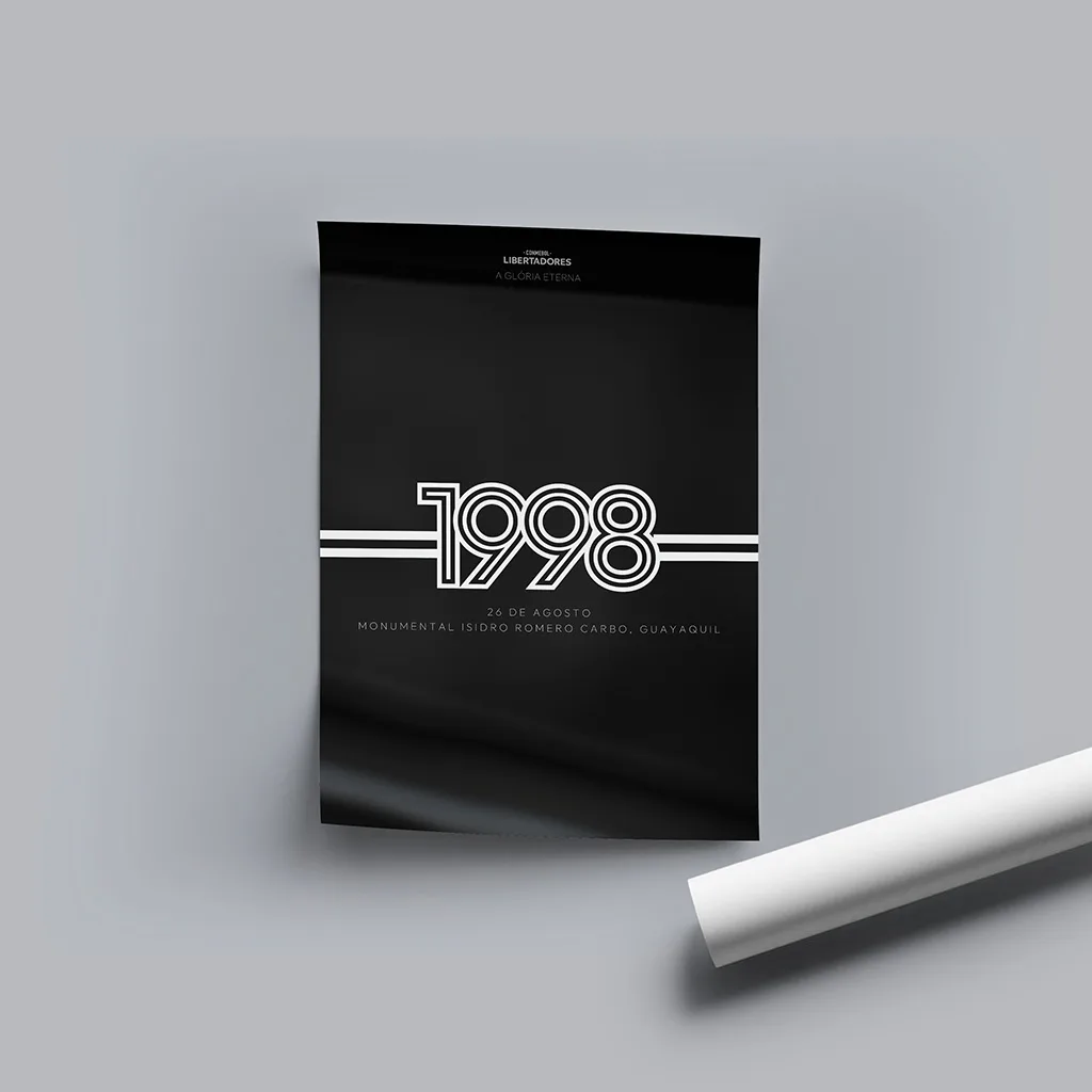 Poster Preto Campeão