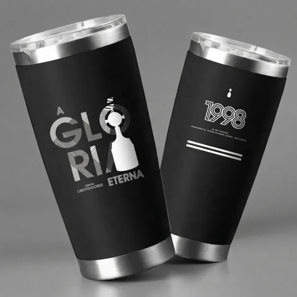 Copo Térmico Preto Campeão