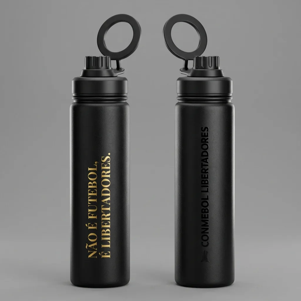 Garrafa Térmica Preta